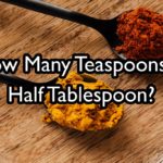 how many teaspoon in half tablespoon