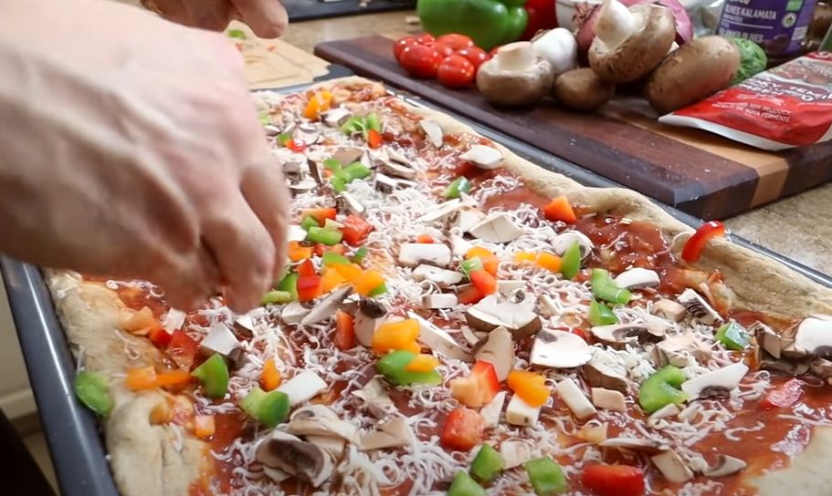 is vegan pizza healthy crust