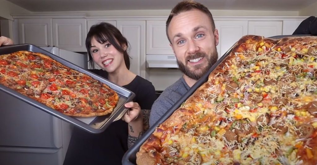 is vegan pizza healthy topping